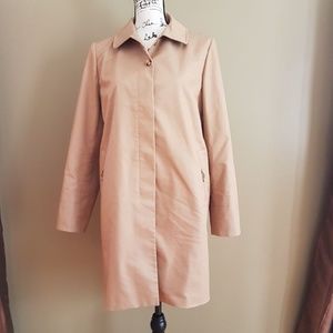 Alamode Women's Beige Coat size L (tag 91-102-165)